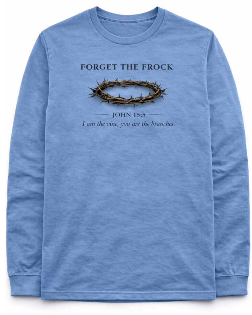 Forget the Frock 2026 Unisex - Blue Long Sleeve