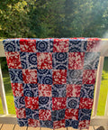 Red, White & Blue throw blanket
